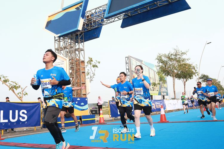 Race photo from ISOPlus Run 2024 Jakarta