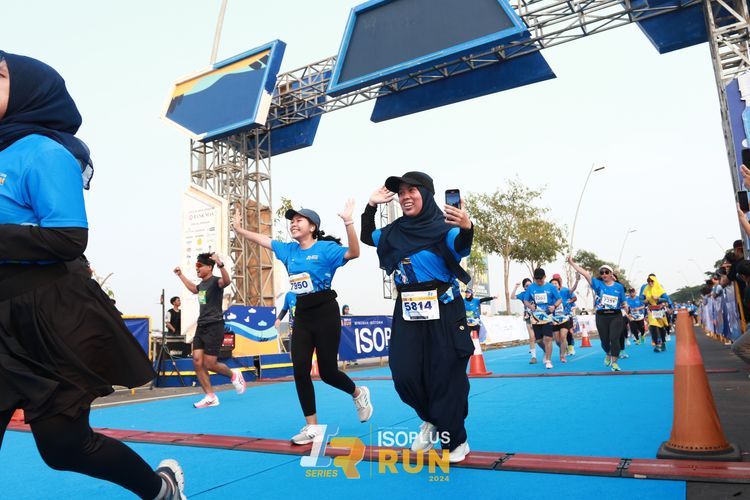 Race photo from ISOPlus Run 2024 Jakarta
