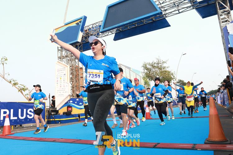 Race photo from ISOPlus Run 2024 Jakarta