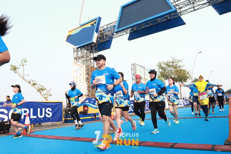 Race photo from ISOPlus Run 2024 Jakarta