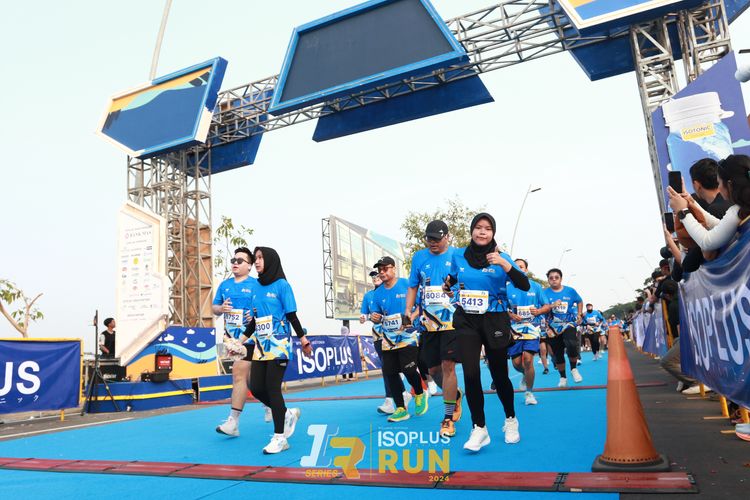 Race photo from ISOPlus Run 2024 Jakarta