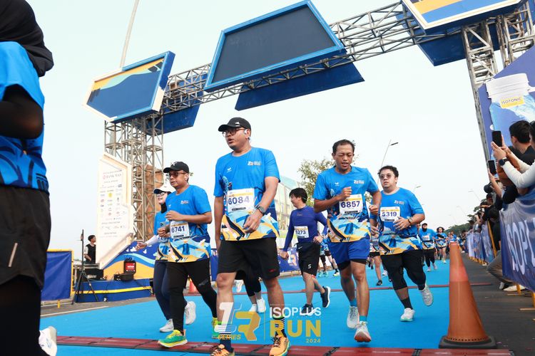 Race photo from ISOPlus Run 2024 Jakarta