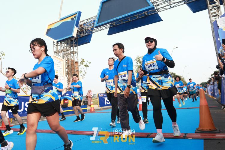 Race photo from ISOPlus Run 2024 Jakarta