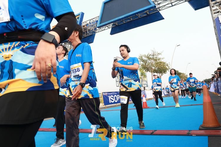 Race photo from ISOPlus Run 2024 Jakarta