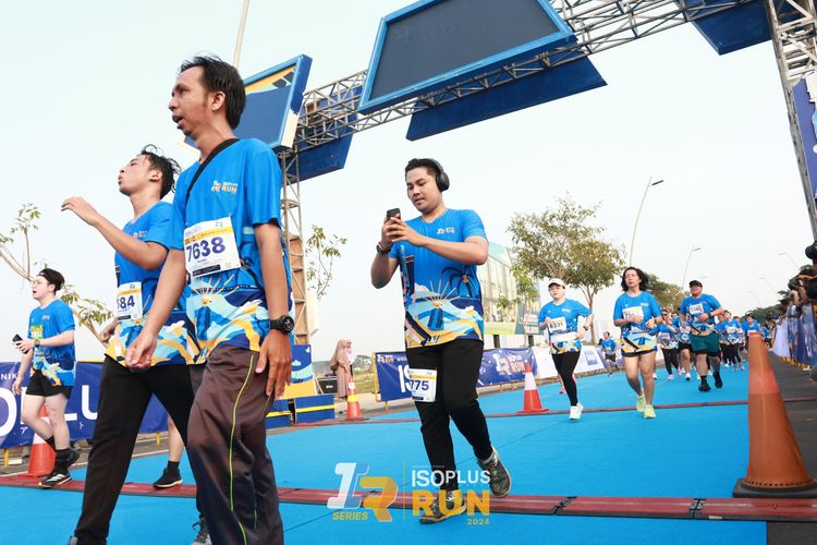 Race photo from ISOPlus Run 2024 Jakarta