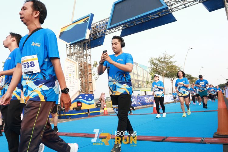 Race photo from ISOPlus Run 2024 Jakarta