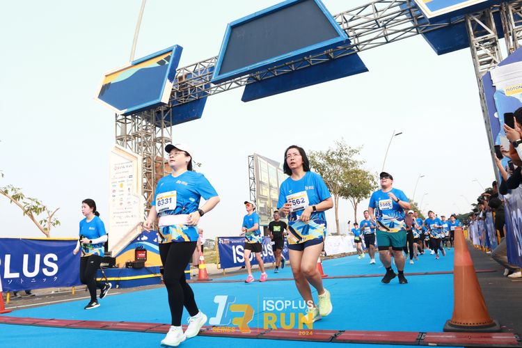 Race photo from ISOPlus Run 2024 Jakarta