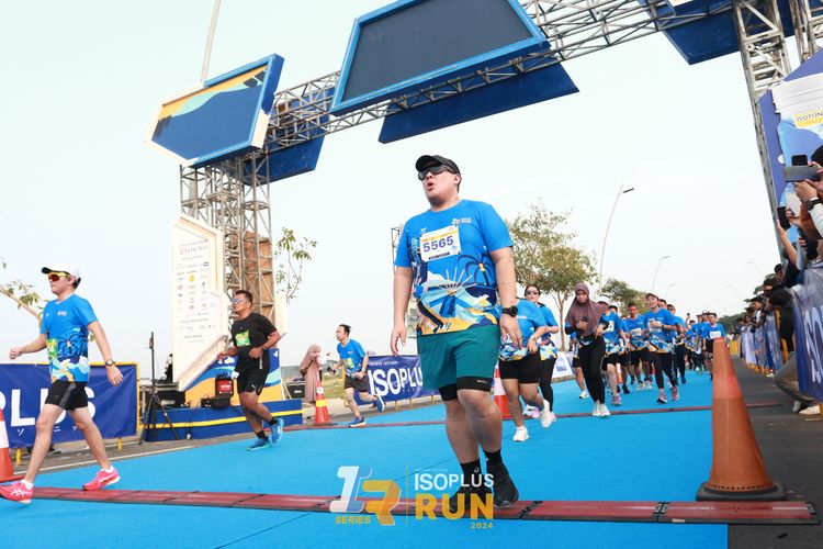 Race photo from ISOPlus Run 2024 Jakarta