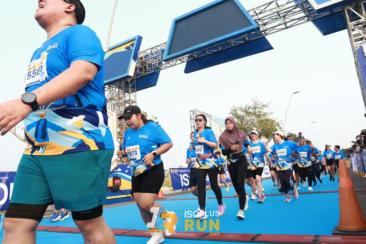 Race photo from ISOPlus Run 2024 Jakarta