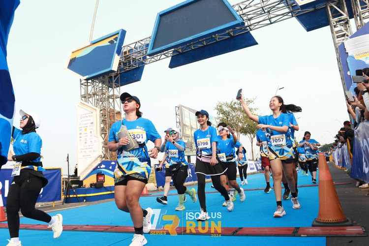 Race photo from ISOPlus Run 2024 Jakarta