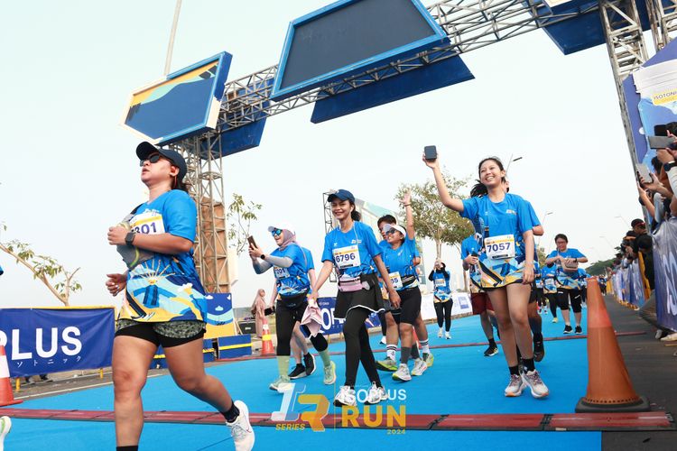 Race photo from ISOPlus Run 2024 Jakarta