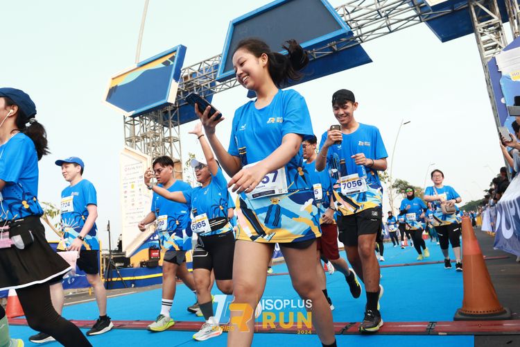 Race photo from ISOPlus Run 2024 Jakarta