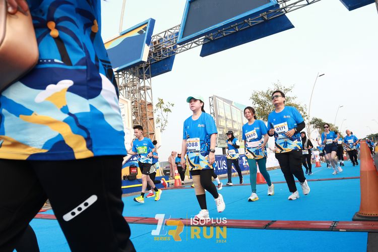 Race photo from ISOPlus Run 2024 Jakarta