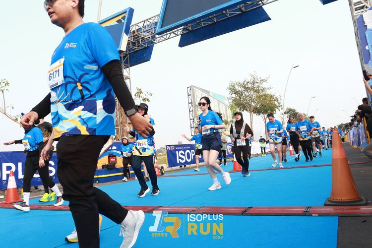 Race photo from ISOPlus Run 2024 Jakarta