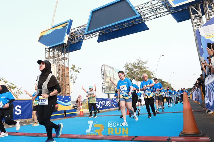 Race photo from ISOPlus Run 2024 Jakarta