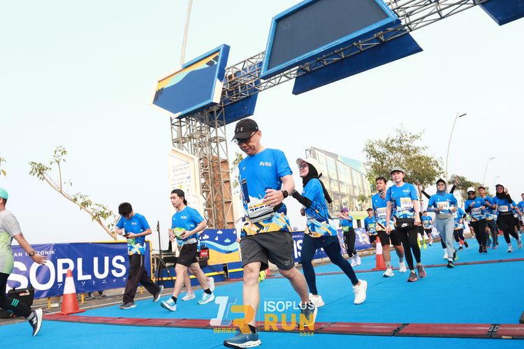 Race photo from ISOPlus Run 2024 Jakarta