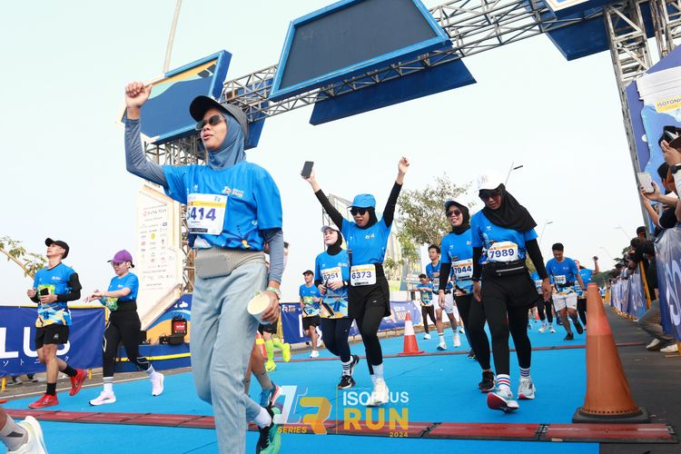 Race photo from ISOPlus Run 2024 Jakarta