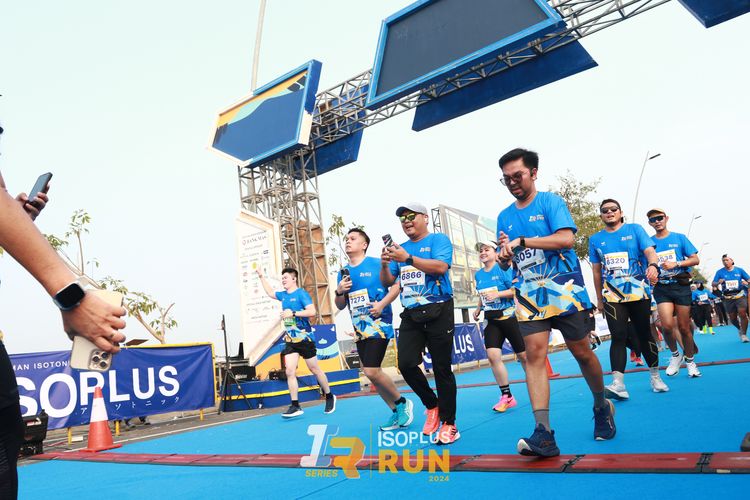 Race photo from ISOPlus Run 2024 Jakarta
