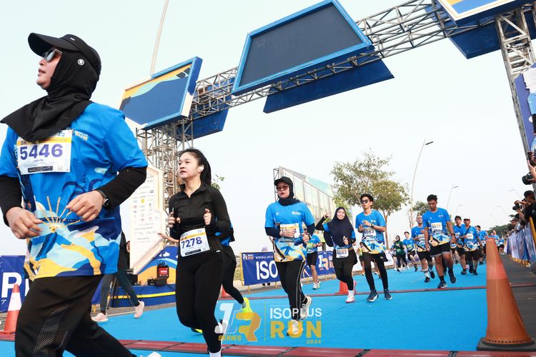 Race photo from ISOPlus Run 2024 Jakarta