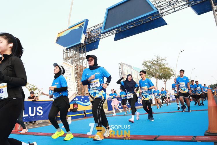 Race photo from ISOPlus Run 2024 Jakarta