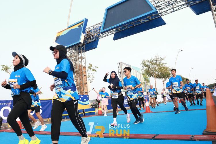 Race photo from ISOPlus Run 2024 Jakarta
