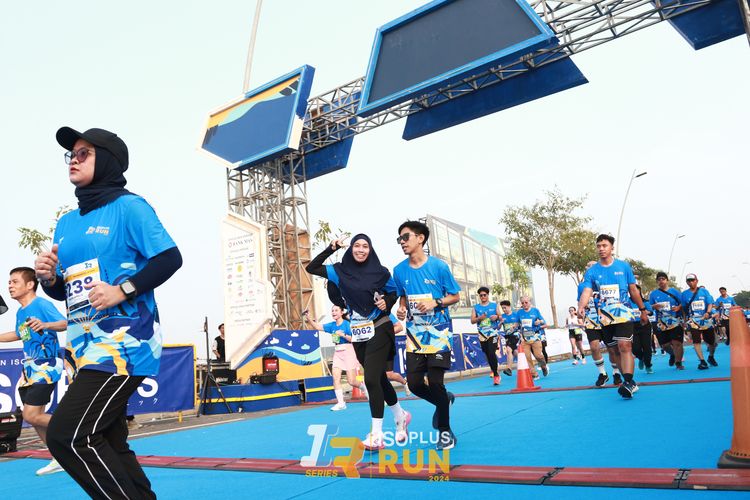 Race photo from ISOPlus Run 2024 Jakarta