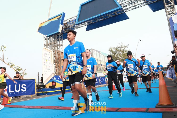 Race photo from ISOPlus Run 2024 Jakarta