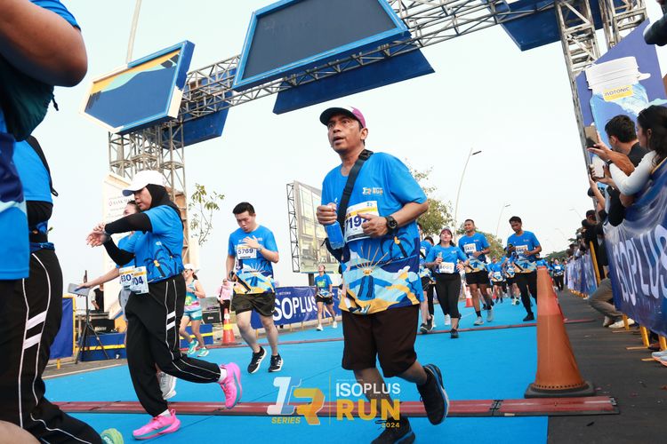Race photo from ISOPlus Run 2024 Jakarta