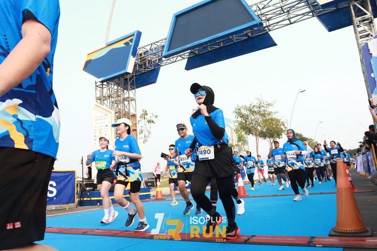 Race photo from ISOPlus Run 2024 Jakarta