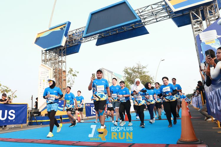 Race photo from ISOPlus Run 2024 Jakarta