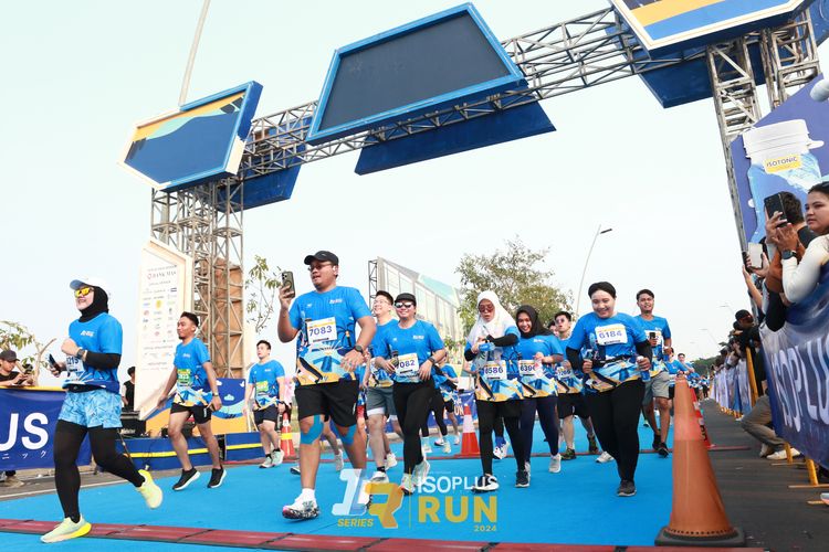 Race photo from ISOPlus Run 2024 Jakarta