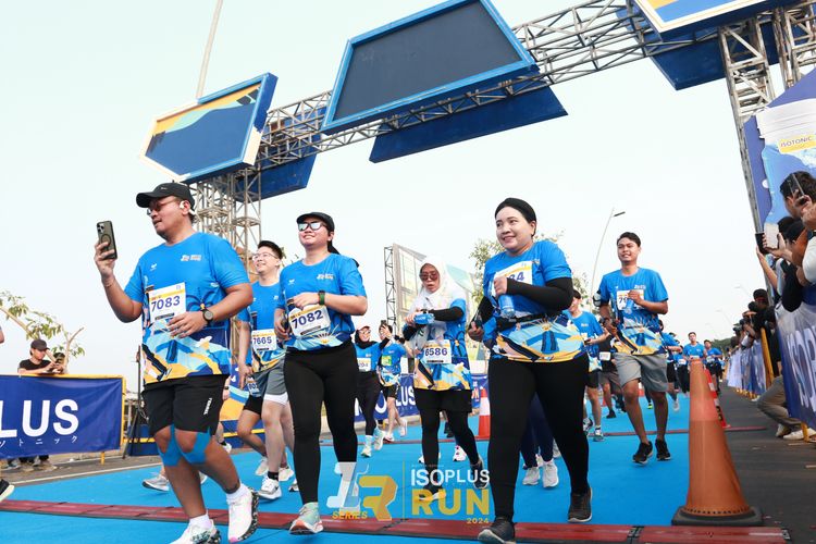 Race photo from ISOPlus Run 2024 Jakarta