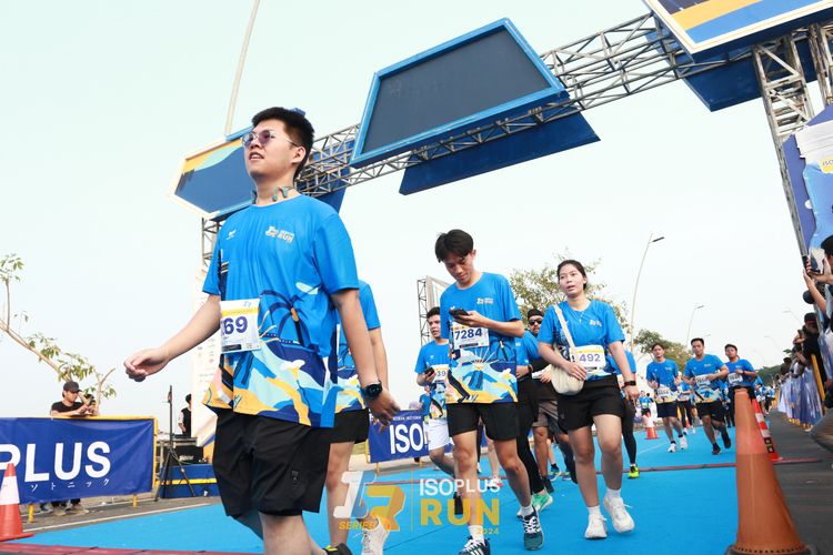 Race photo from ISOPlus Run 2024 Jakarta