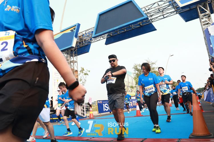 Race photo from ISOPlus Run 2024 Jakarta