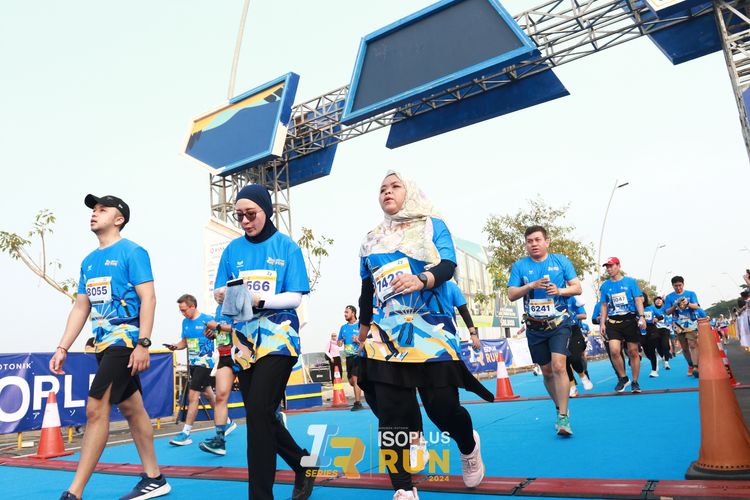 Race photo from ISOPlus Run 2024 Jakarta