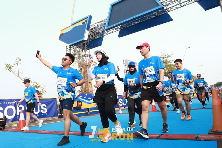 Race photo from ISOPlus Run 2024 Jakarta