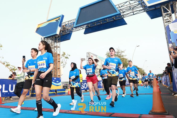 Race photo from ISOPlus Run 2024 Jakarta