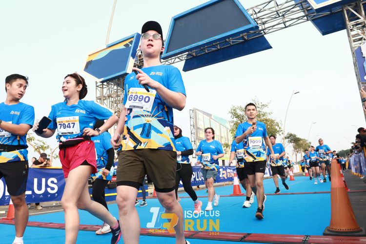 Race photo from ISOPlus Run 2024 Jakarta
