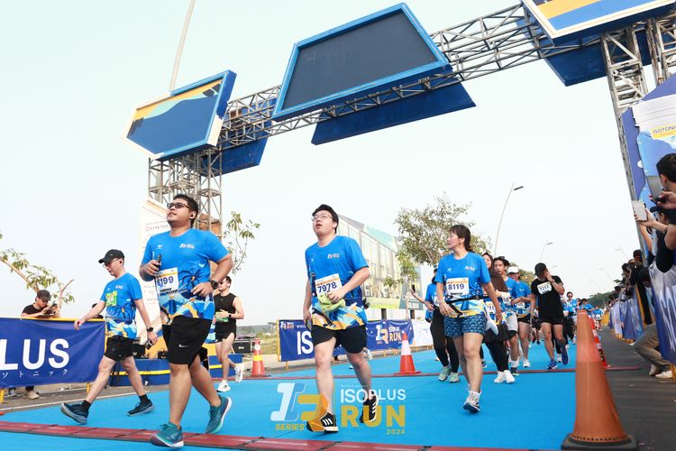Race photo from ISOPlus Run 2024 Jakarta