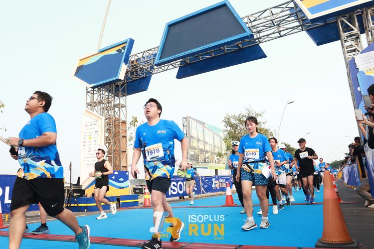 Race photo from ISOPlus Run 2024 Jakarta