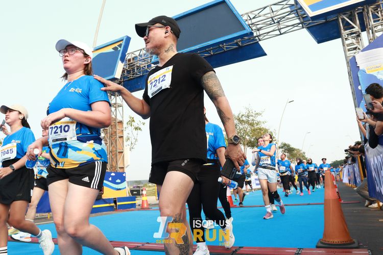 Race photo from ISOPlus Run 2024 Jakarta