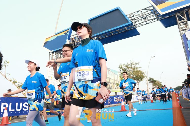 Race photo from ISOPlus Run 2024 Jakarta
