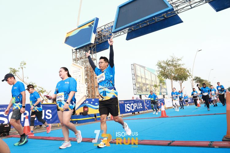 Race photo from ISOPlus Run 2024 Jakarta