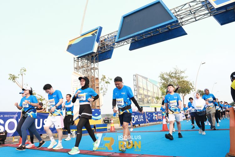 Race photo from ISOPlus Run 2024 Jakarta