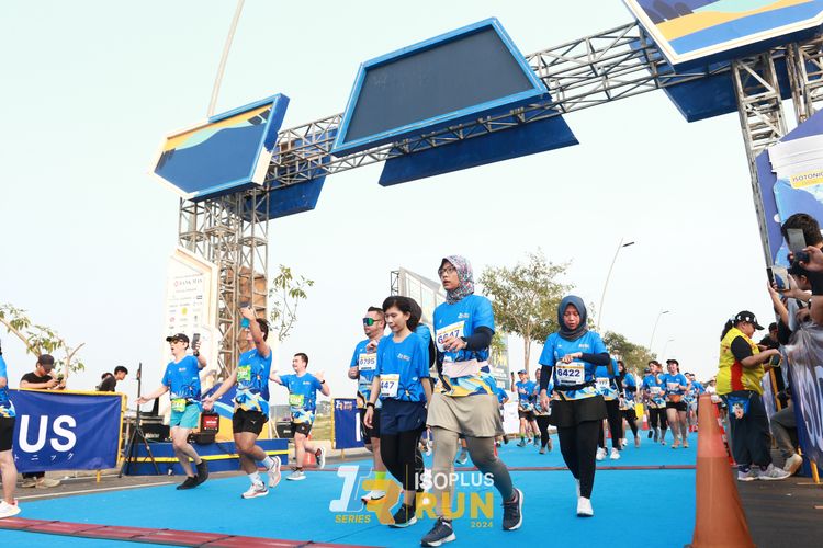 Race photo from ISOPlus Run 2024 Jakarta