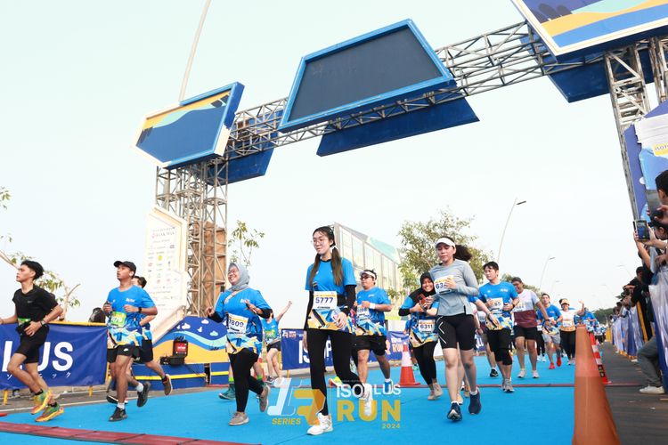 Race photo from ISOPlus Run 2024 Jakarta