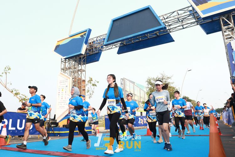 Race photo from ISOPlus Run 2024 Jakarta