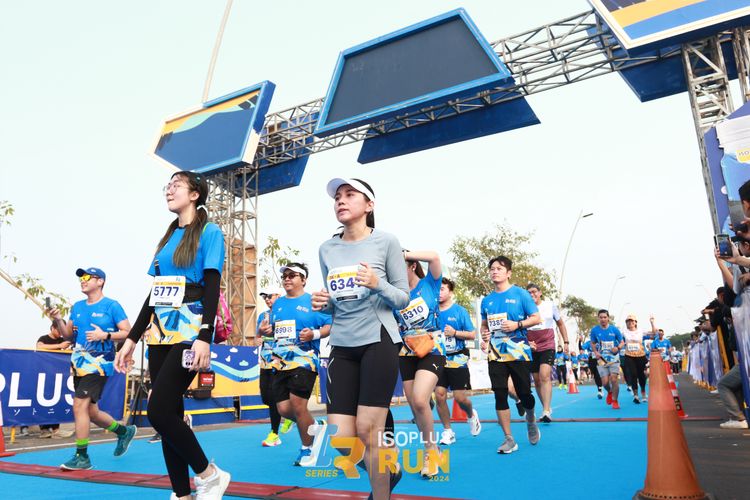 Race photo from ISOPlus Run 2024 Jakarta