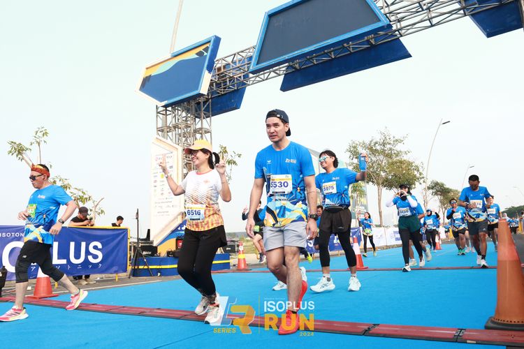 Race photo from ISOPlus Run 2024 Jakarta