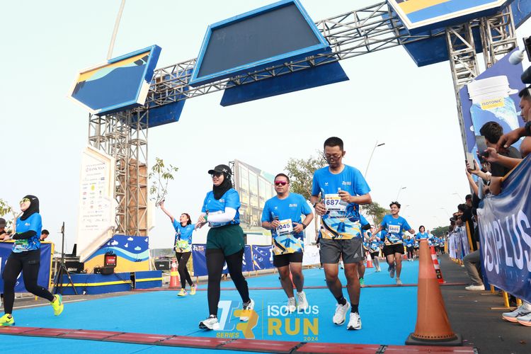 Race photo from ISOPlus Run 2024 Jakarta